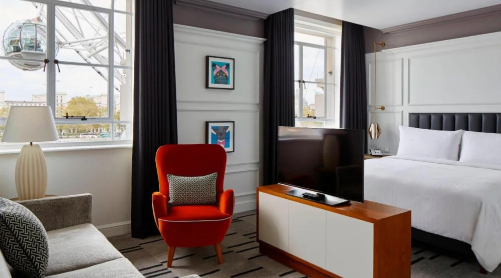 Executive Room with Lounge Access at London Marriott Hotel County Hall