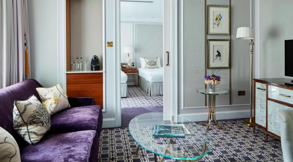 Family Suite, Executive Lounge Access, One Bedroom Suite at London Marriott Hotel Park Lane