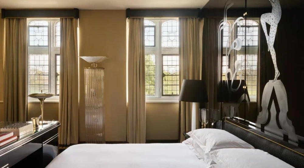 Junior Suite with Garden View at The Milestone Hotel & Residences