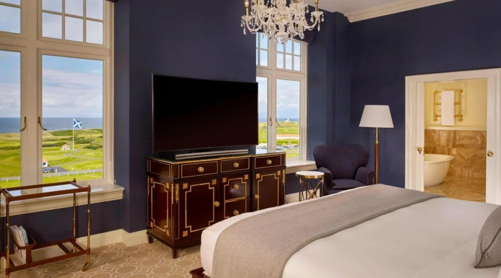 Deluxe Double Room with Sea View at Trump Turnberry