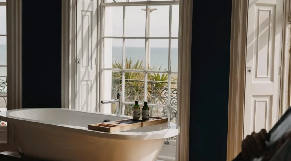 Deluxe Double Room with Balcony and Sea View at Drakes Of Brighton