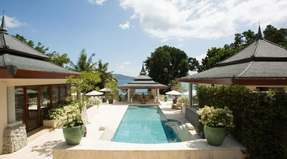 Three Bedroom Ocean Front Residence at Trisara