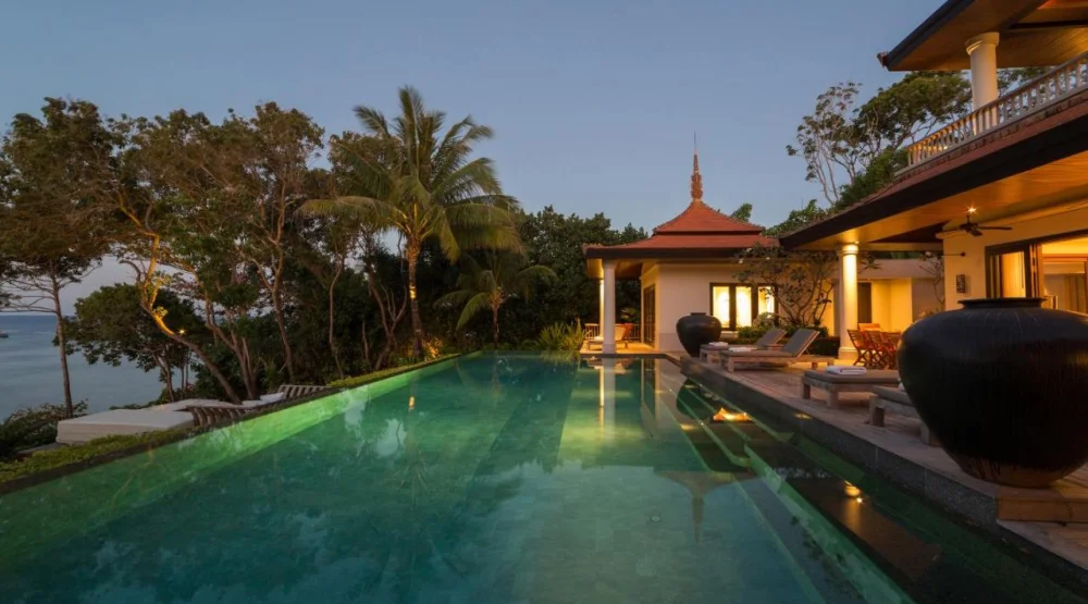 Four Bedroom Ocean Front Residence at Trisara