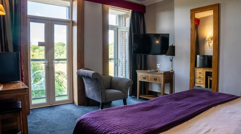 King Room with Balcony at Balmer Lawn Hotel & Spa