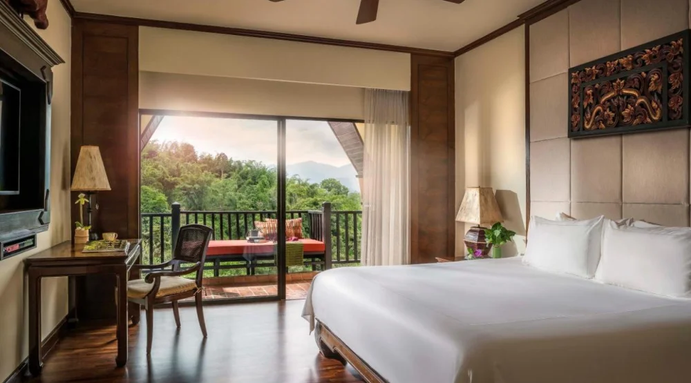 Deluxe Three Country View at Anantara Golden Triangle Elephant Camp & Resort