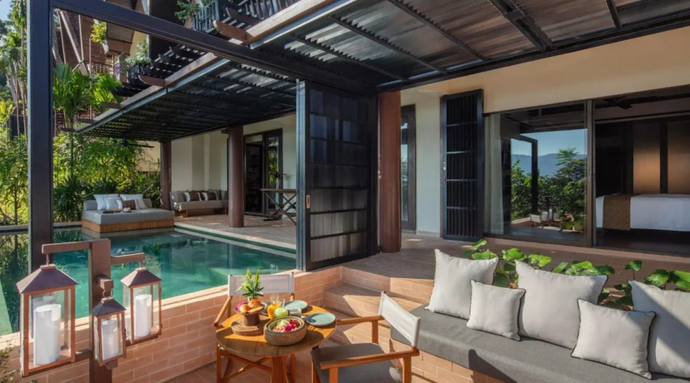 Mekong Explorer Family Pool Suite at Anantara Golden Triangle Elephant Camp & Resort