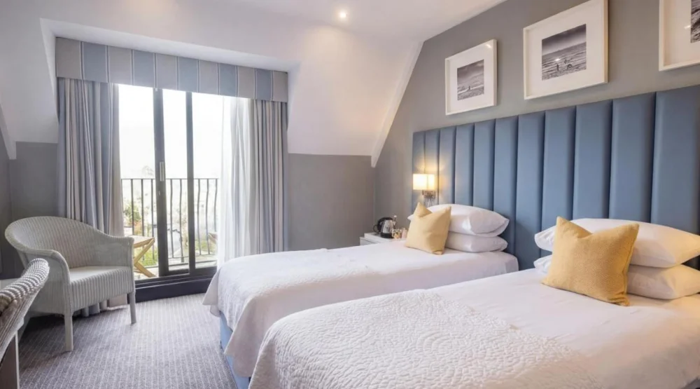 Twin Room with Balcony at Best Western Plus The Connaught Hotel & Spa