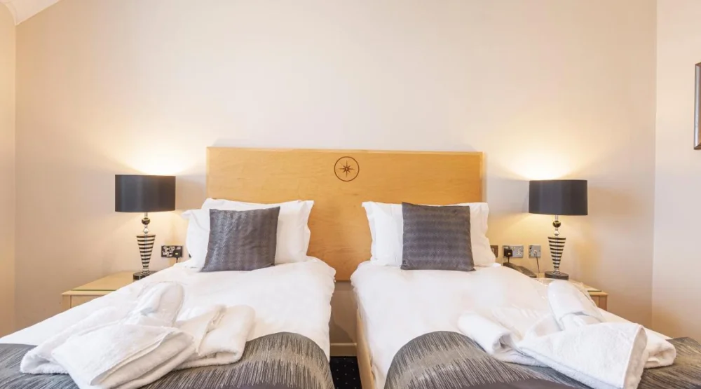 Twin Room at The Moorland Hotel Haytor