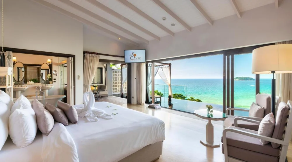 Pool Villa with Sea View at The Shore at Katathani