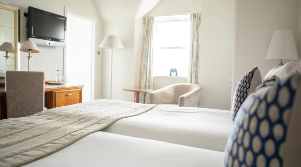 Double Or Twin Room with Sea View at The Royal Duchy Hotel