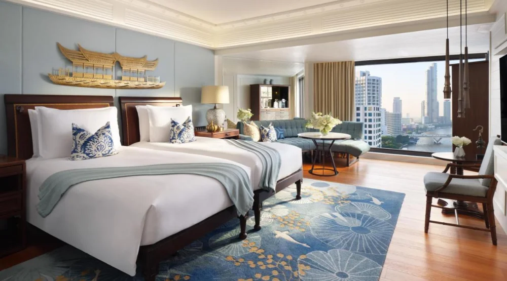 Deluxe Premier Room Twin at Mandarin Oriental Bangkok