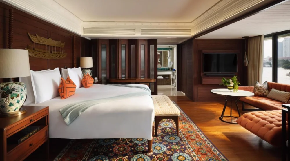 State Room Twin at Mandarin Oriental Bangkok