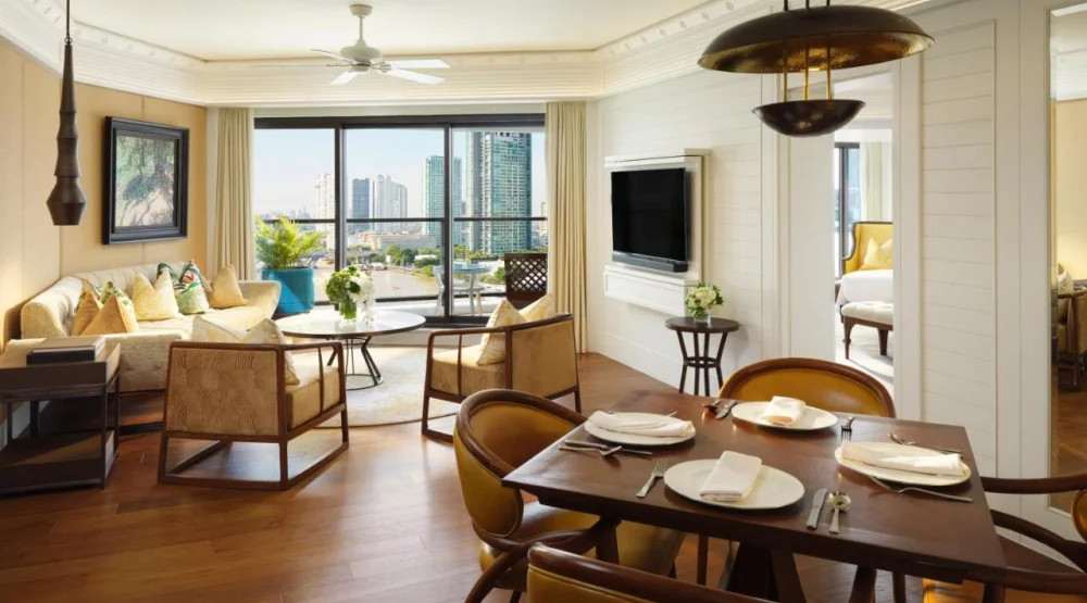 Deluxe One Bedroom Suite Twin at Mandarin Oriental Bangkok