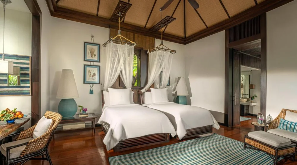 Island Ocean Pool Villa Two Twin at Four Seasons Resort Koh Samui