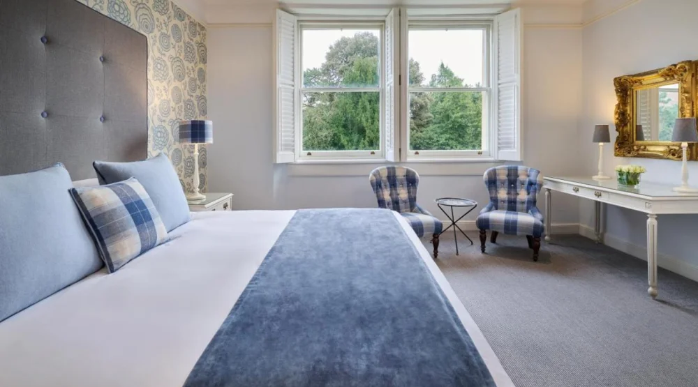 Deluxe King Double Room with Park View at The Roseate Villa Bath