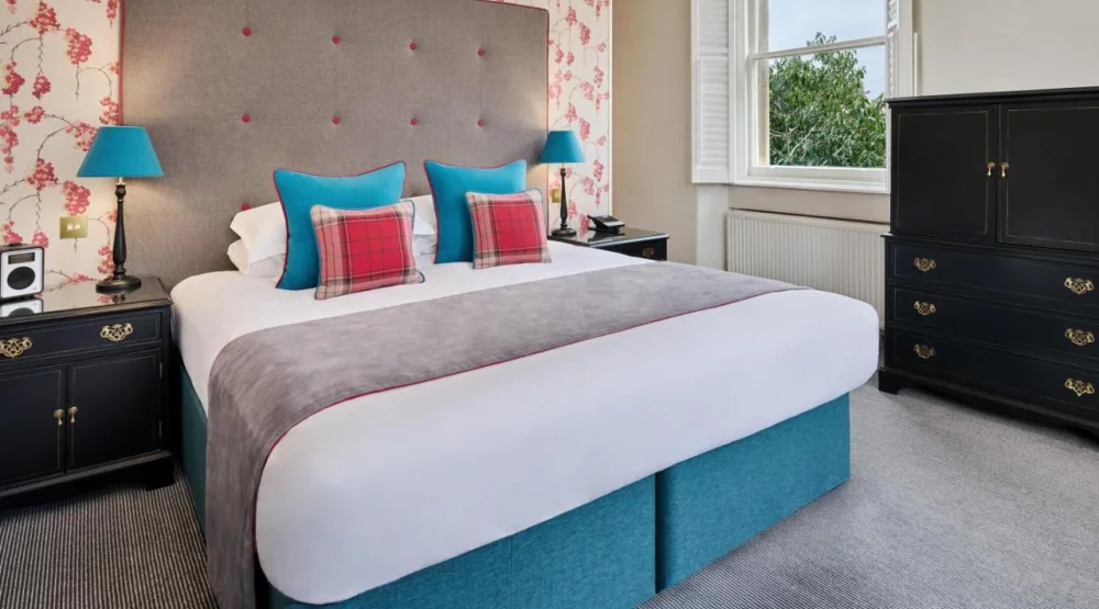 Luxury King Double Room with Park View at The Roseate Villa Bath