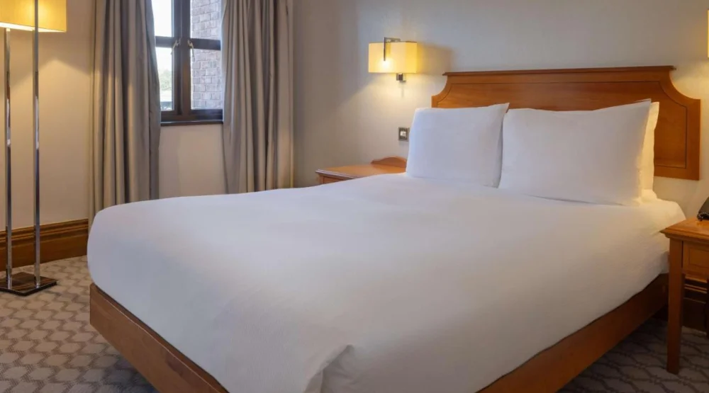 Queen Room with Balcony at Hilton Puckrup Hall Hotel & Golf Club