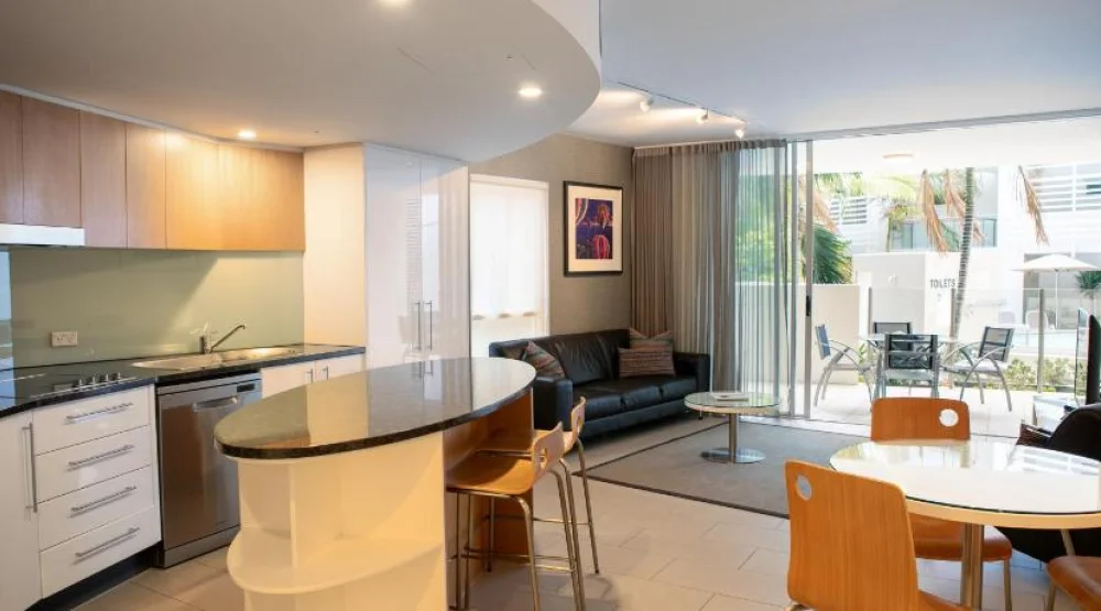 One Bedroom Spa Apartment with Two Bathrooms at Rumba Beach Resort