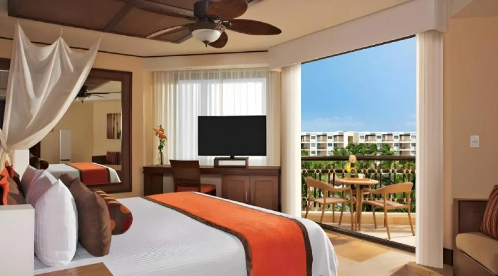 Premium Deluxe Tropical & Garden View King Bed - All Inclusive at Dreams Riviera Cancun Resort & Spa