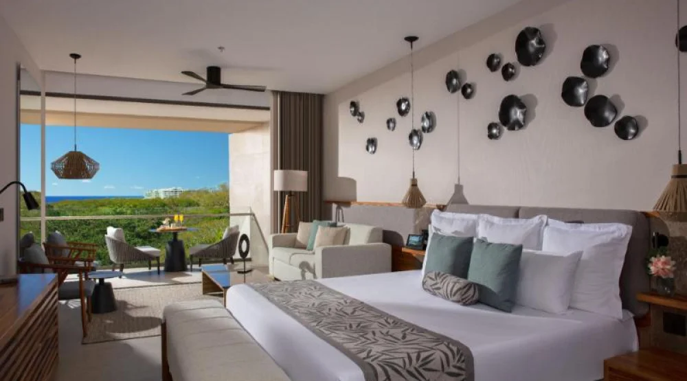 Preferred Club Junior Suite King Ocean View at Secrets Bahia Mita Surf & Spa Resort