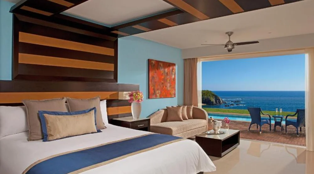 Preferred Junior Suite Swim - Out King - All Inclusive at Secrets Huatulco Resort & Spa