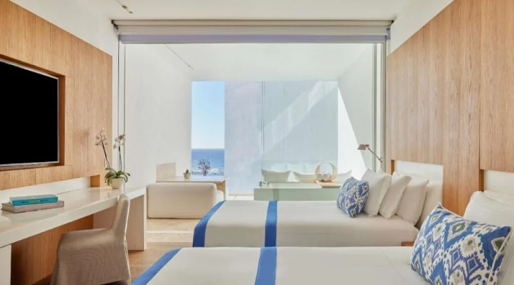 Partial Ocean View Two Double Beds at Viceroy Los Cabos
