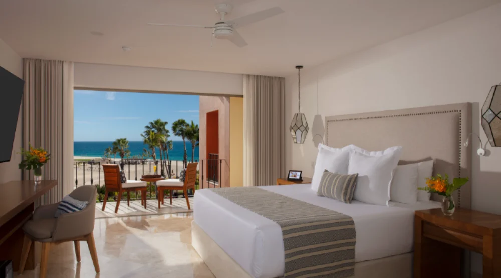 Deluxe Ocean View Room with King Bed at Zoetry Casa del Mar Los Cabos