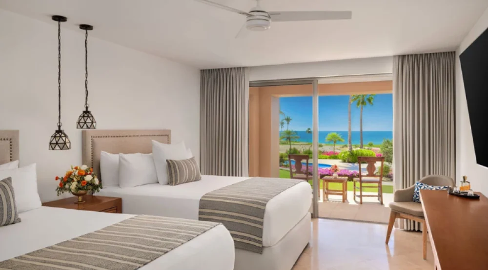 Junior Suite Ocean View Double Beds at Zoetry Casa del Mar Los Cabos