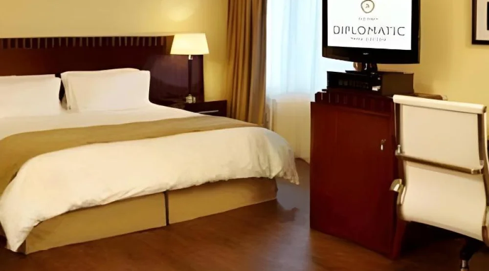 Standard Double Room with City View at Diplomatic Hotel