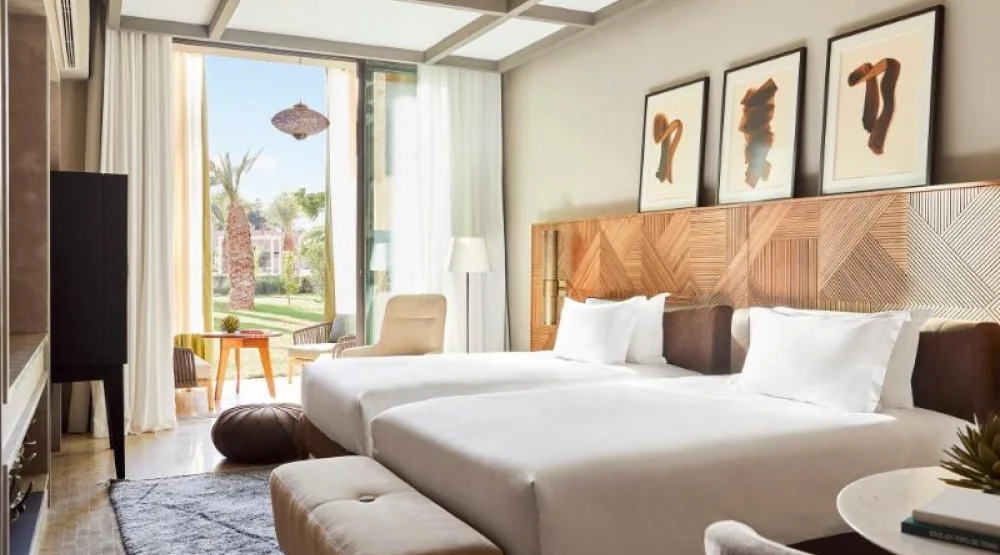 Two Twin Beds at Park Hyatt Marrakech