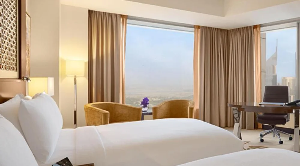 Two Double Bed Deluxe Room - Skyline View at Conrad Dubai