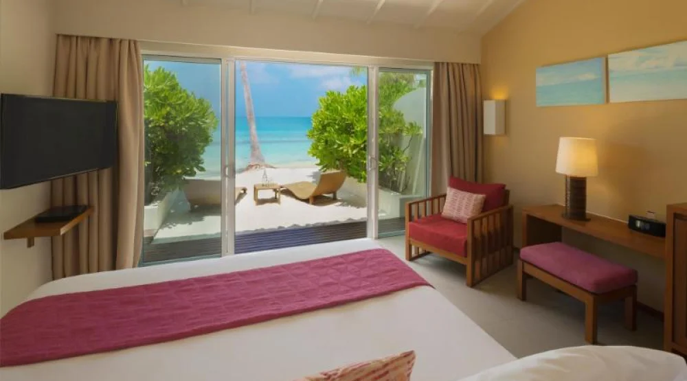 Lagoon View Beach Villa with Swirl Pool at Centara Ras Fushi Resort & Spa