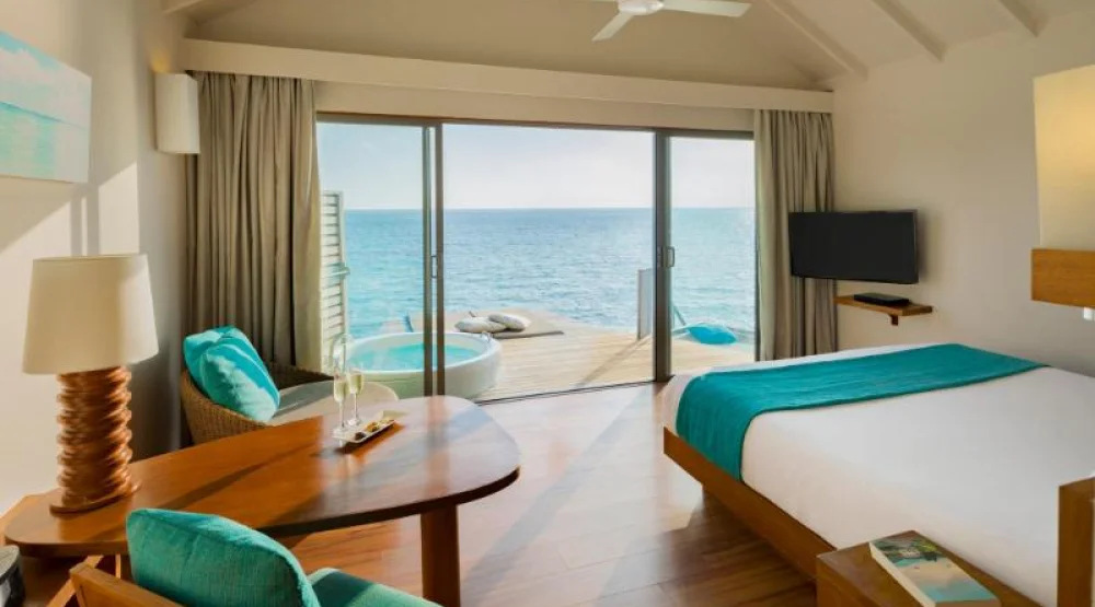 Sunset Overwater Villa with Swirl Pool King at Centara Ras Fushi Resort & Spa