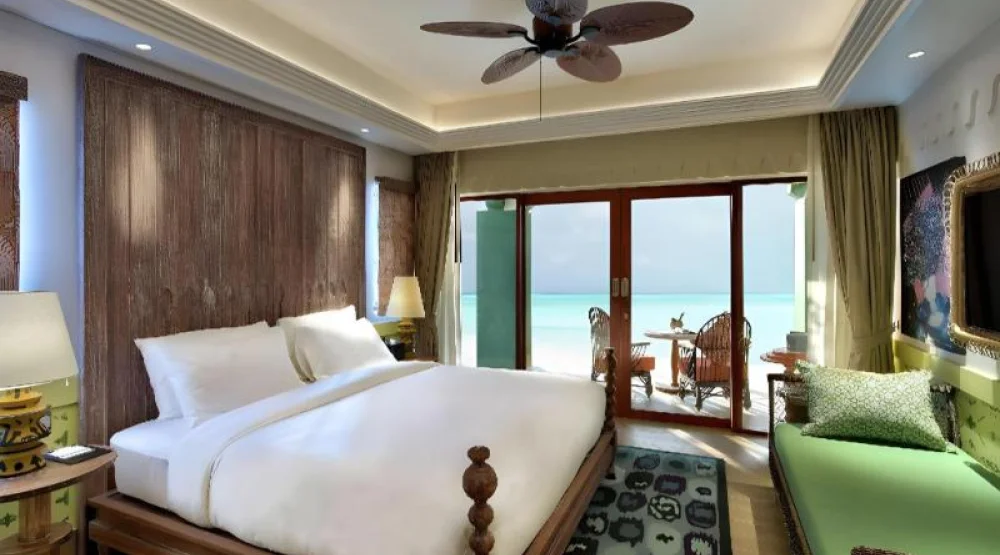 Beach Room - Twin Bed at Saii Lagoon Maldives
