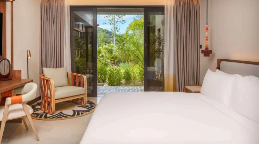 King One Bedroom Apartment with Nature View at Canopy By Hilton Seychelles