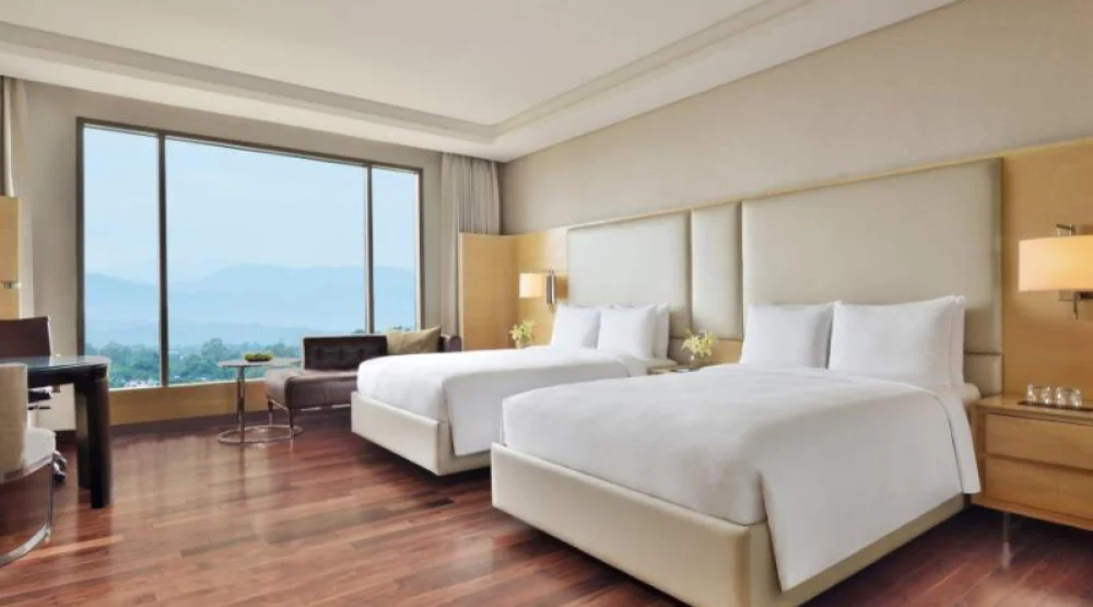 Guest Room, Twin at JW Marriott Hotel Chandigarh