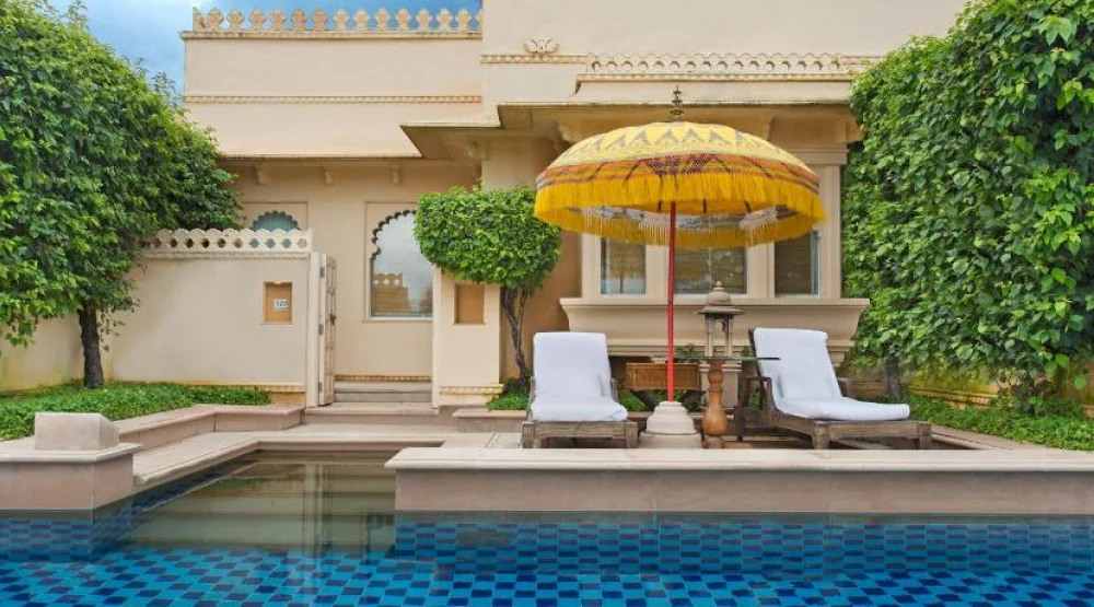 Premier Room Garden View with Semi Private Pool at The Oberoi Udaivilas Udaipur