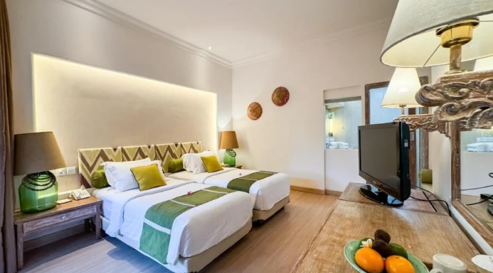 Deluxe Cottage with Balcony at Bali Mandira Beach Resort & Spa