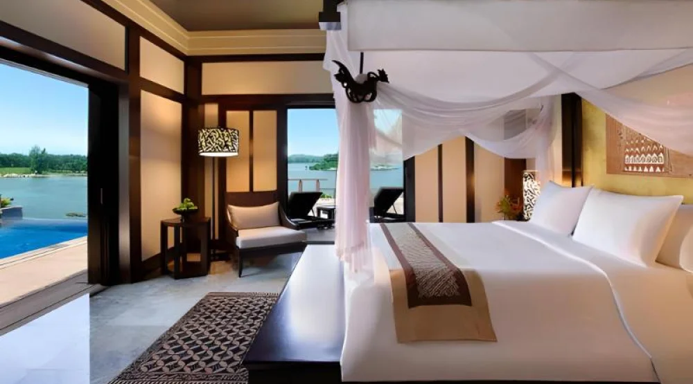 Two Bedroom Oceanview Infinity Pool Villa at Banyan Tree Bintan