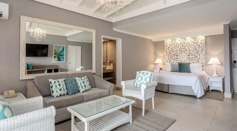 Deluxe Oceanfront Room at Sugar Bay Barbados