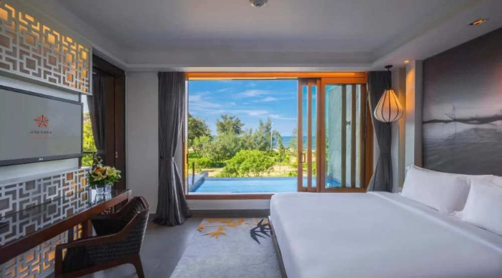 Junior Sea View Suite King with Private Pool at Angsana Lang Co