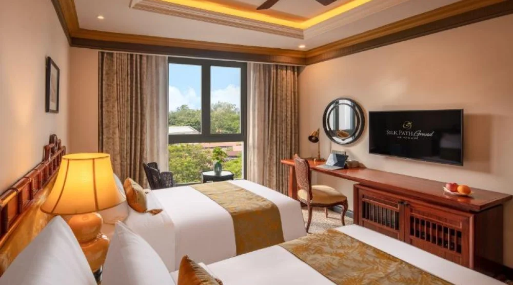 Family Connecting Rooms at Silk Path Grand Hue Hotel