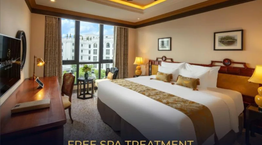 Classic Room - Free Spa Treatment at Silk Path Grand Hue Hotel