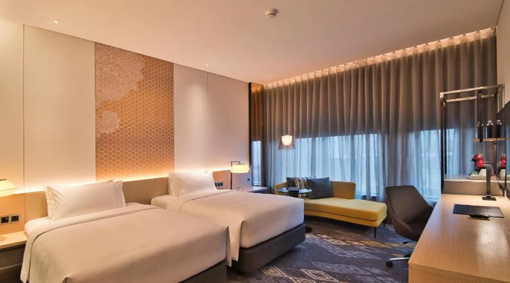 Deluxe Twin Room at EQ Kuala Lumpur