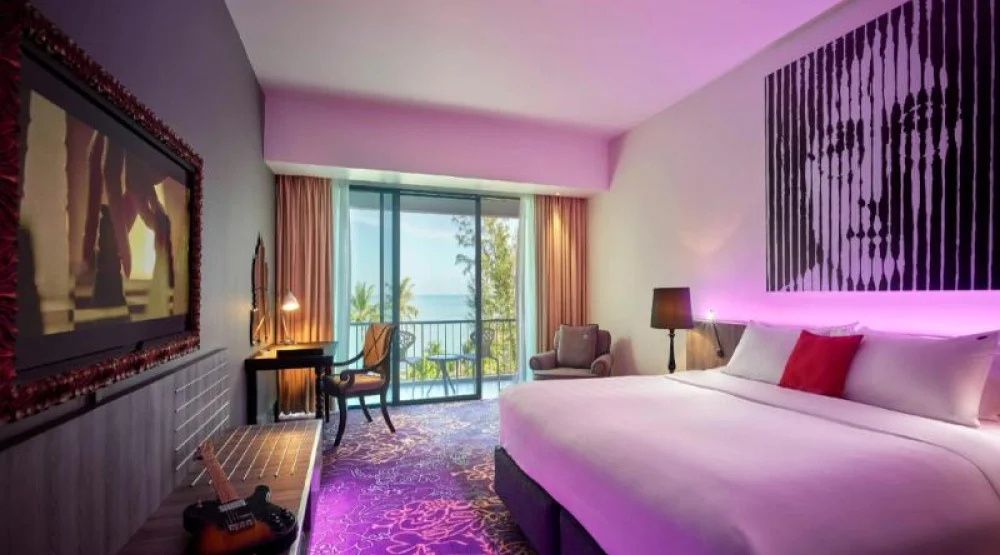 Deluxe Sea View at Hard Rock Hotel Penang