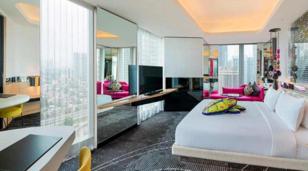 Cool Corner, Guest Room, One King at W Kuala Lumpur
