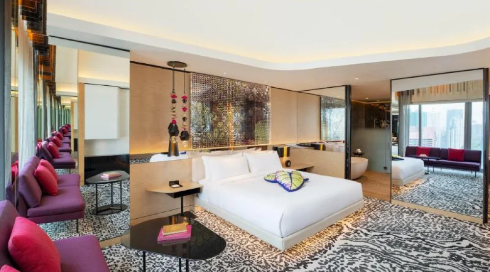 Wow, Suite, One King, Balcony at W Kuala Lumpur