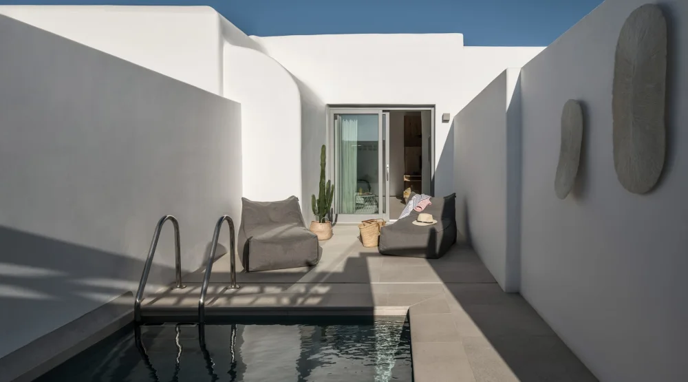 Island Deluxe Room with Private Pool at A Hotel Mykonos