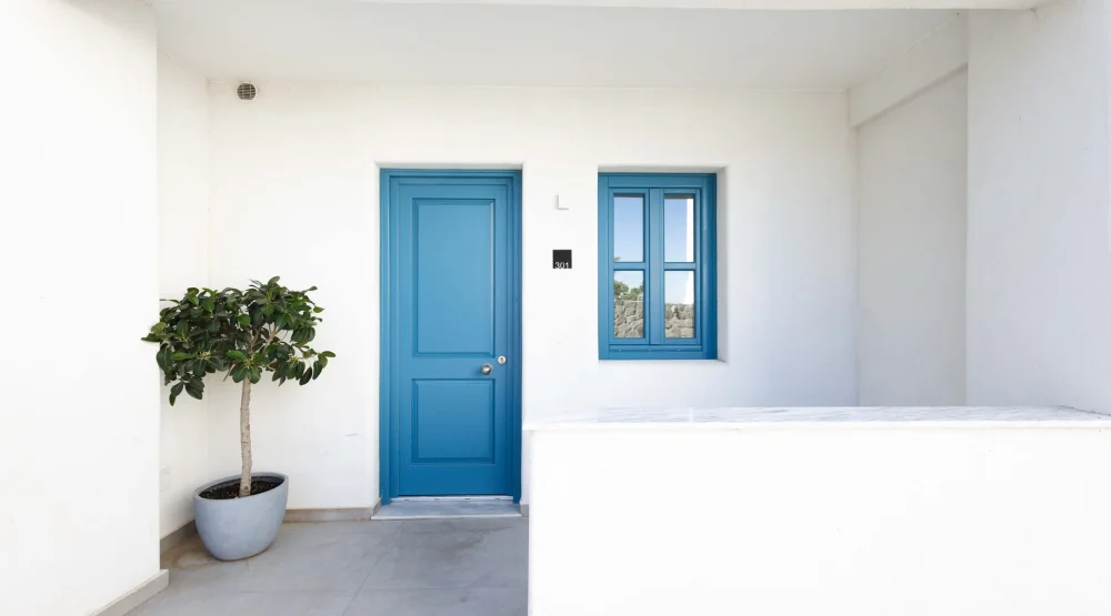 Comfort Deluxe Courtyard Room at Aeifos Boutique Hotel