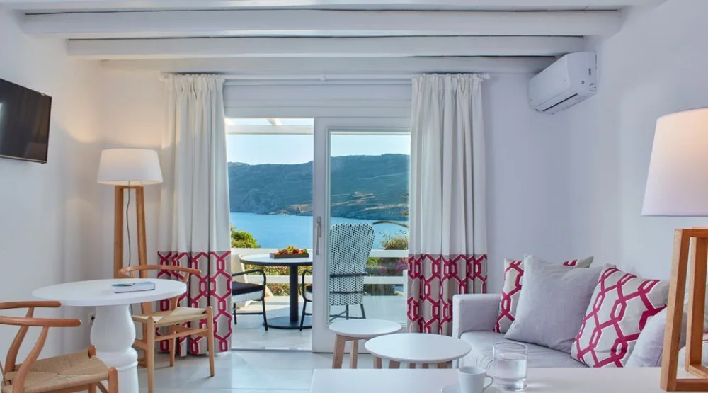 Archipelagos Sea View Suite & Outdoor Jacuzzi at Archipelagos Luxury Hotel